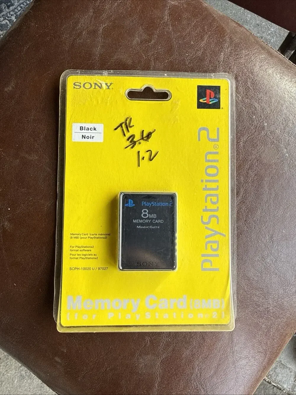 Sony PlayStation 2 8MB Memory Card - Black - SCPH-10020 Brand New